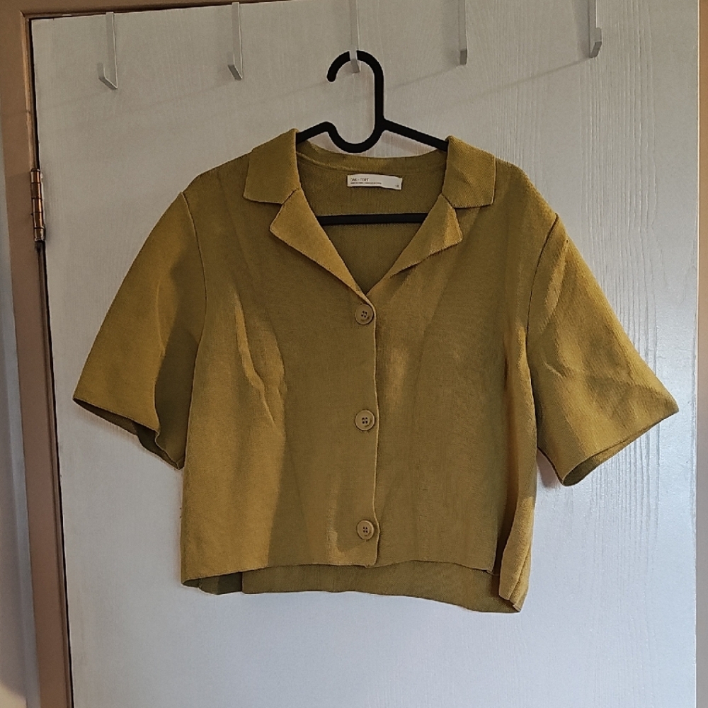 OAK + FORT Sage Knit Top
